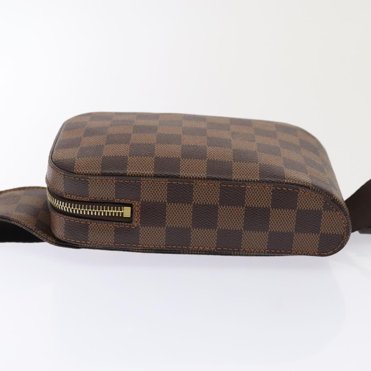 Louis Vuitton Geronimos Waist Bag Damier, BROWN, CANVAS, Shoulder bag