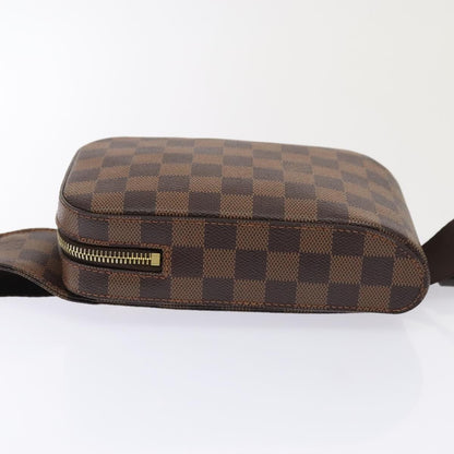 Louis Vuitton Geronimos Waist Bag Damier, BROWN, CANVAS, Shoulder bag