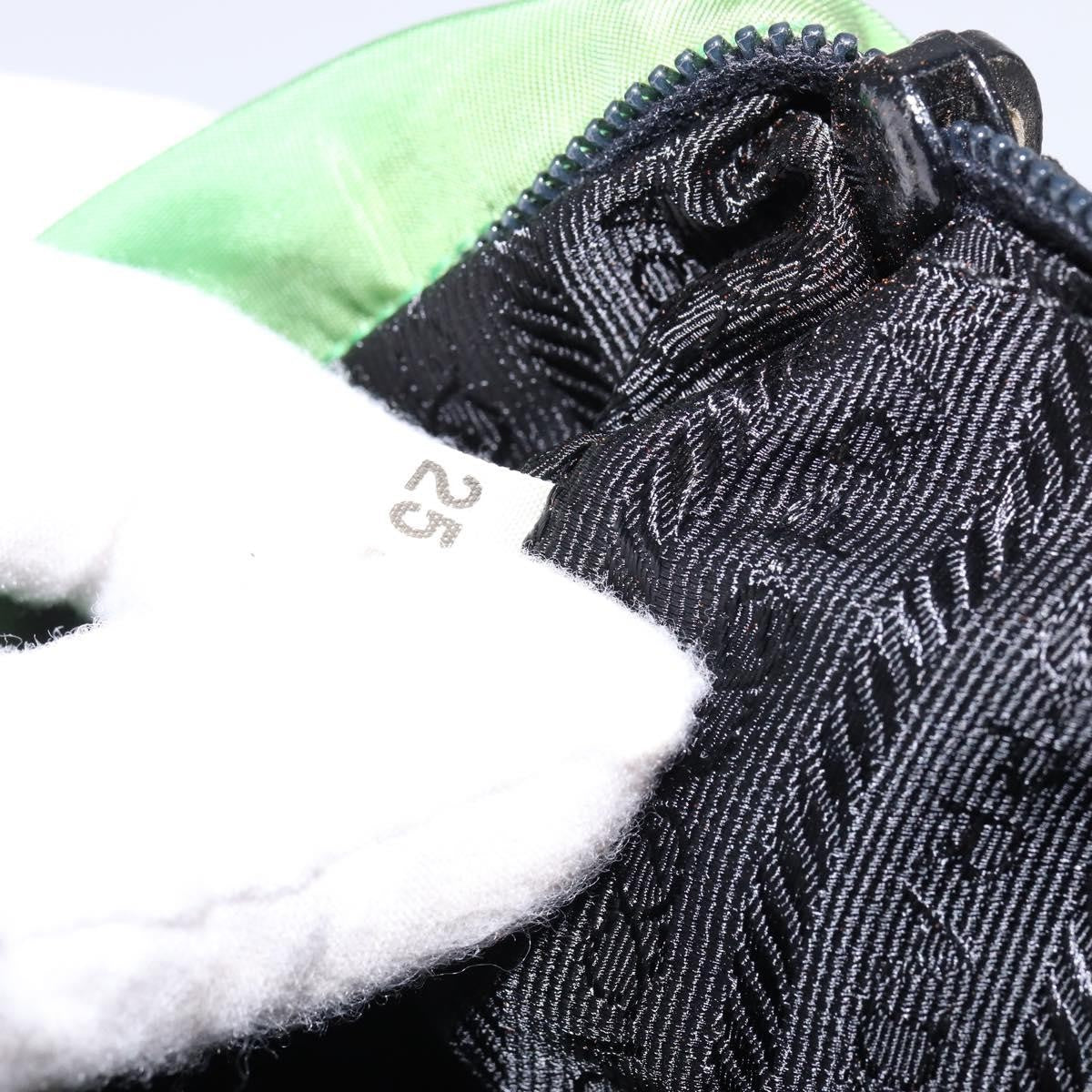 Prada Metal Handles Tote Tessuto, GREEN, NYLON, Tote bag