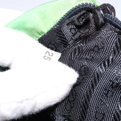 Prada Metal Handles Tote Tessuto, GREEN, NYLON, Tote bag