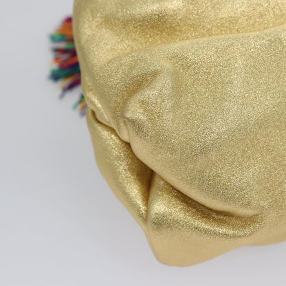 Loewe Vintage Crossbody Leather, GOLD, LEATHER, Shoulder bag