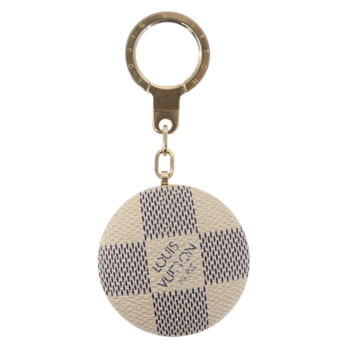 Louis Vuitton Astropill LED Keychain Damier, WHITE, CANVAS, Charms and Keychains