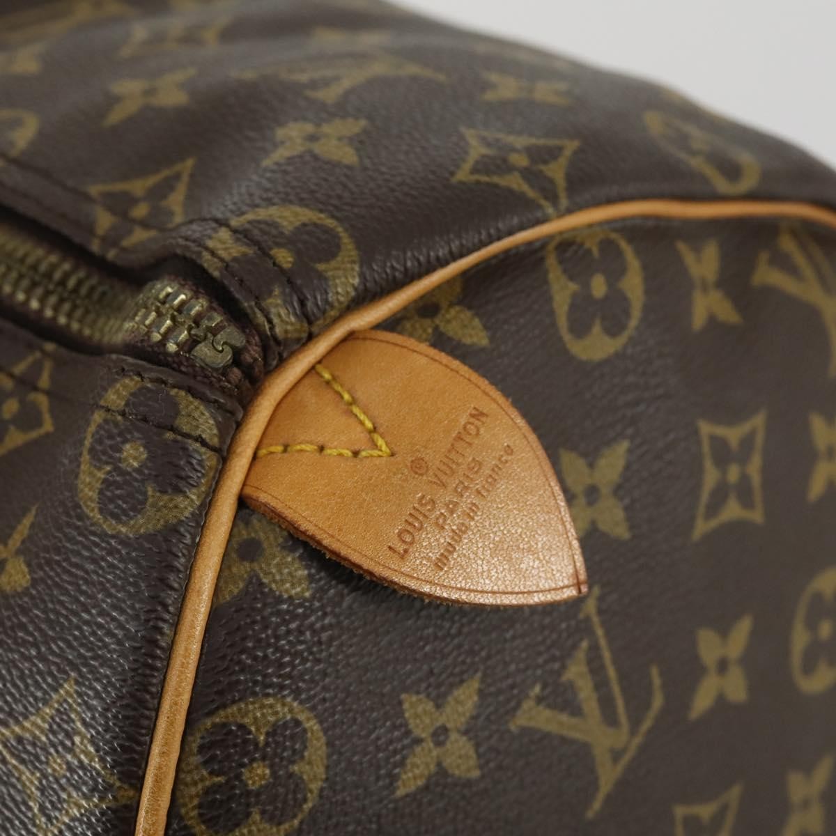 Louis Vuitton Keepall Bag Monogram Canvas, BROWN, CANVAS, Travel bag