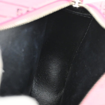 Balenciaga Everyday Camera Bag Monogram Printed Leather, PINK, LEATHER, Shoulder bag