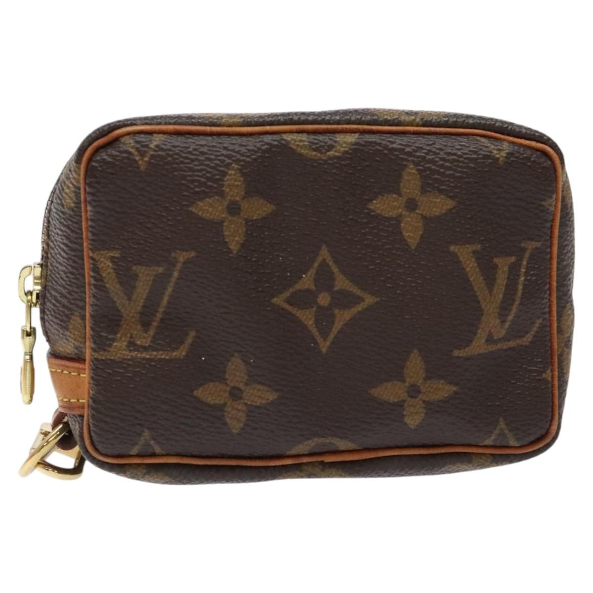 Louis Vuitton Wapiti Trousse Pouch Monogram Canvas, BROWN, CANVAS, Clutche & pouche