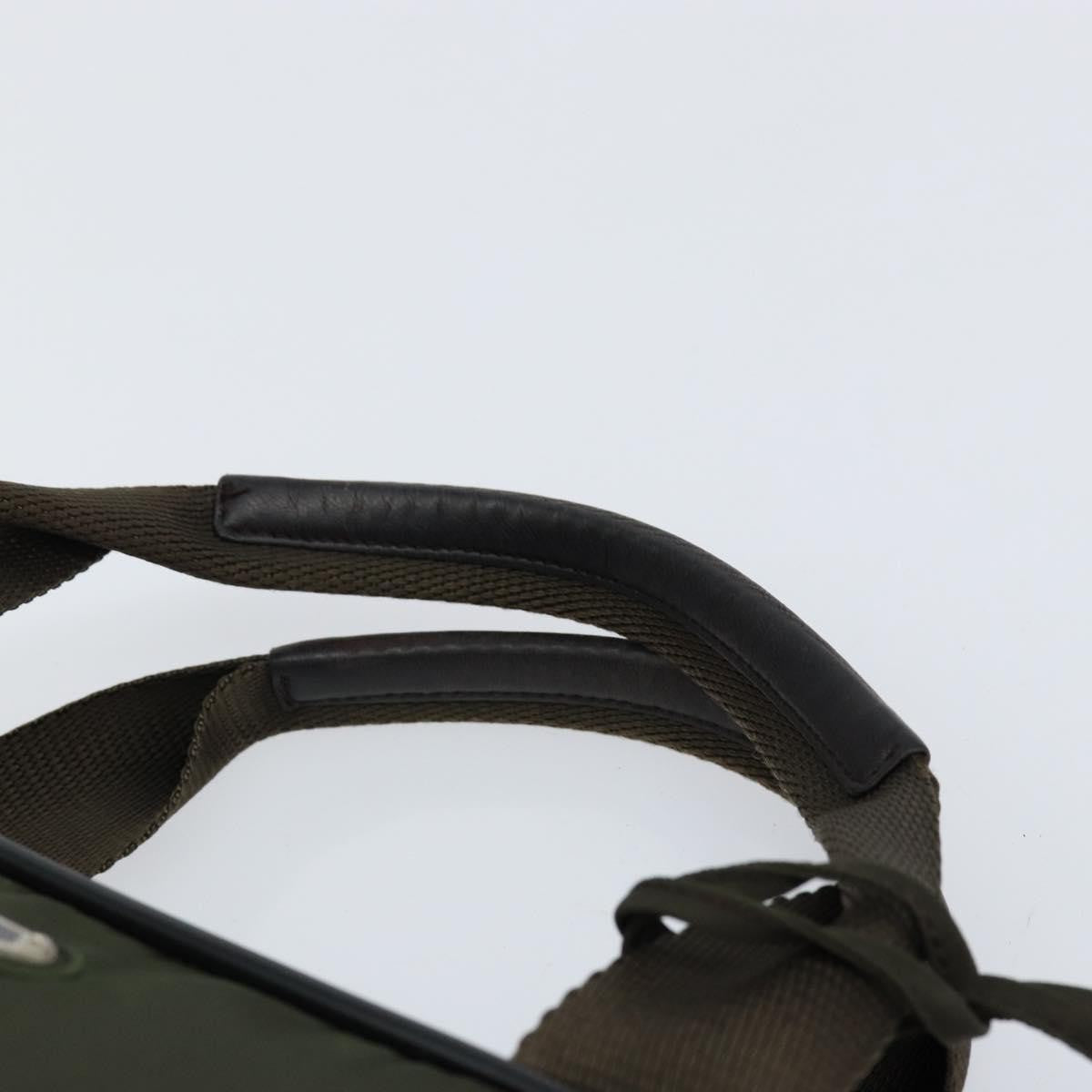 Prada Vintage Handbag Tessuto, KHAKI, NYLON, Handbag