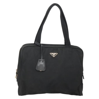 Prada Vintage Handbag Tessuto, BLACK, NYLON, Handbag