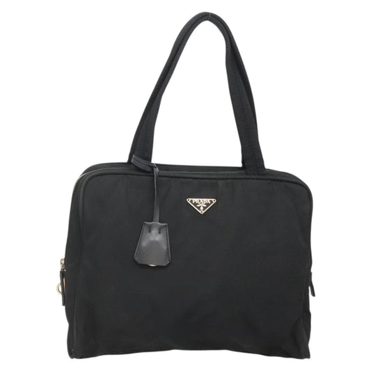 Prada Vintage Handbag Tessuto, BLACK, NYLON, Handbag