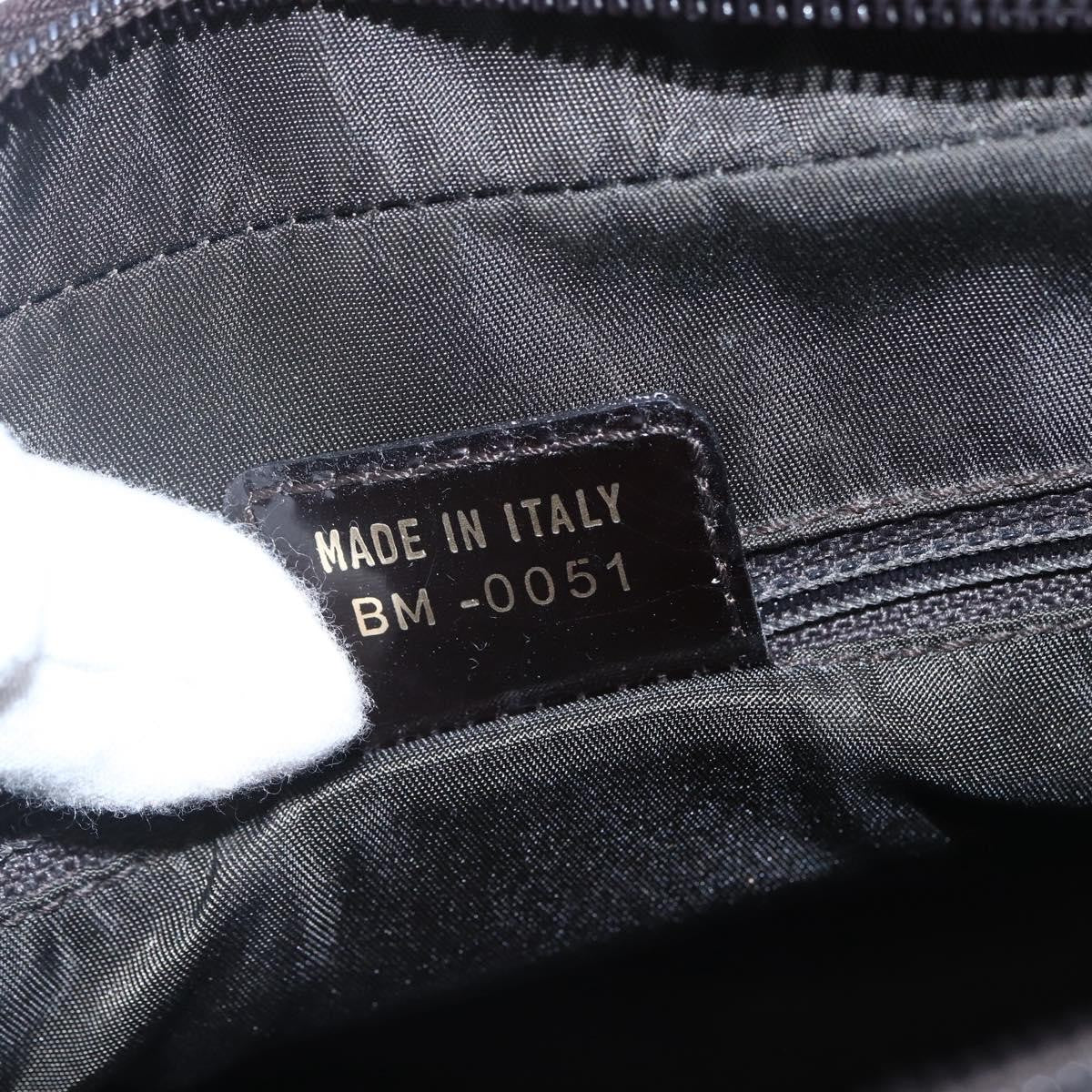 Christian Dior Vintage CD Handbag Leather, BROWN, LEATHER, Handbag