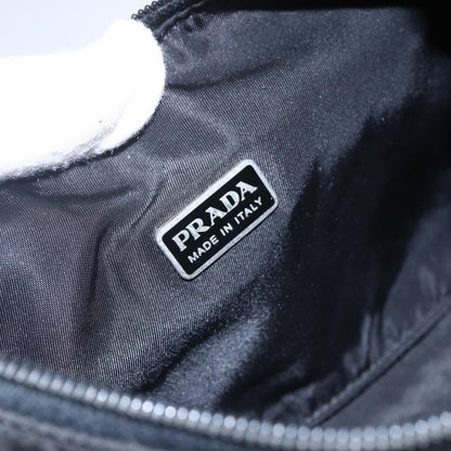 Prada Re-Edition 2000 Hobo Tessuto, BLACK, NYLON, Handbag