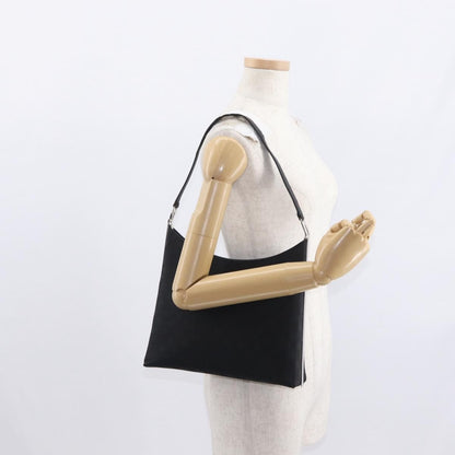 Salvatore Ferragamo Vintage Shoulder Bag Canvas, Black, Canvas, Shoulder Bag