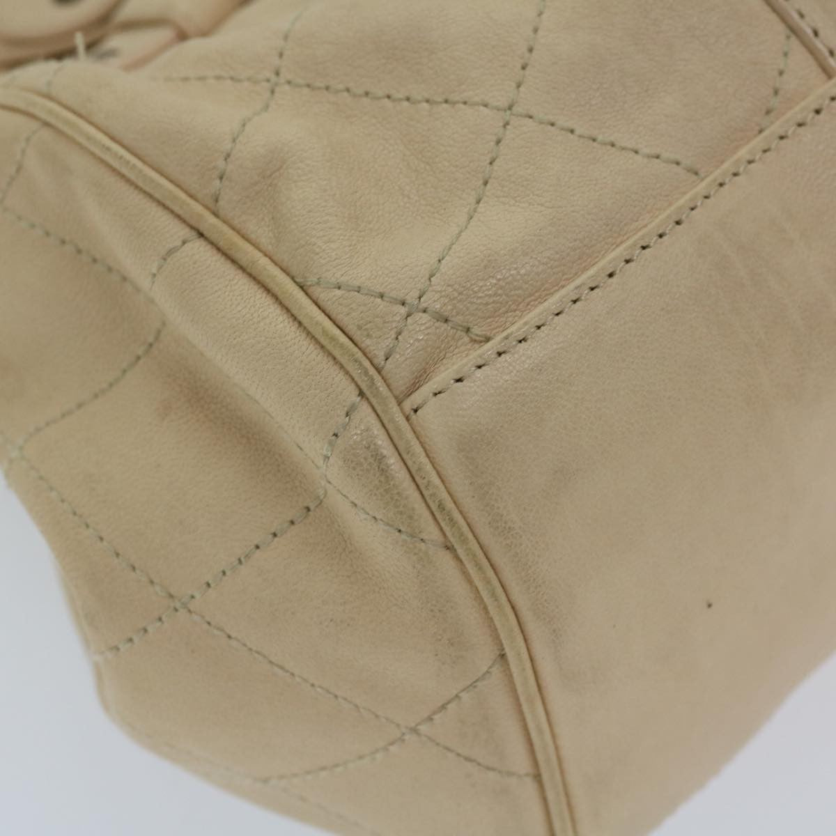 Bally Handbag Leather, ECRU, LEATHER, Handbag