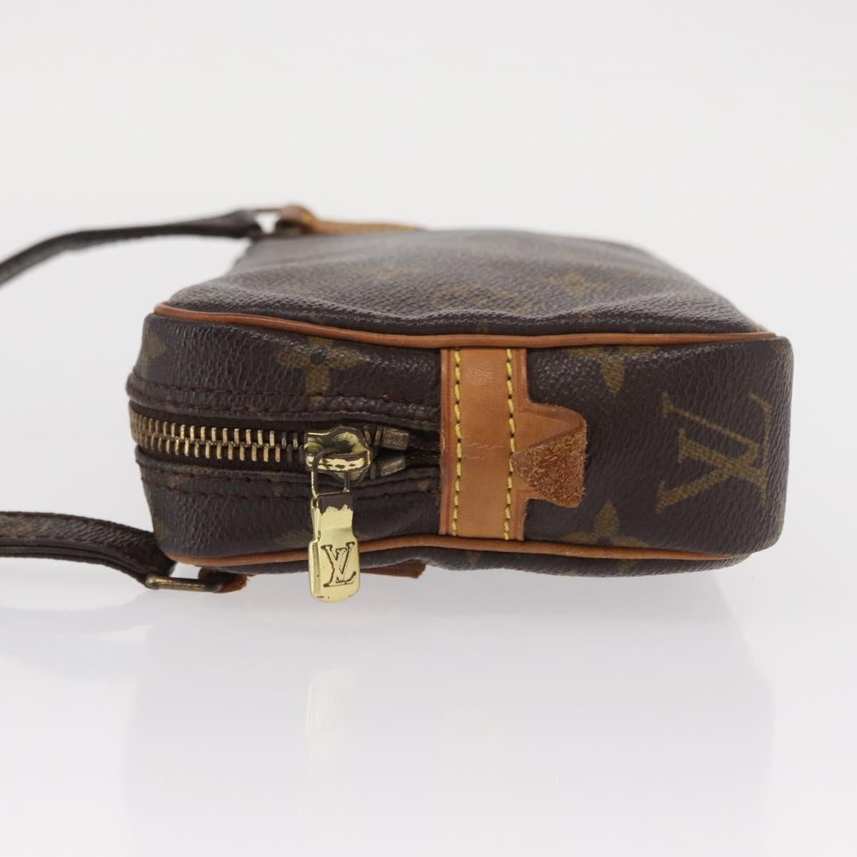 Louis Vuitton Pochette Marly Bandouliere Bag Monogram Canvas, BROWN, CANVAS, Shoulder bag