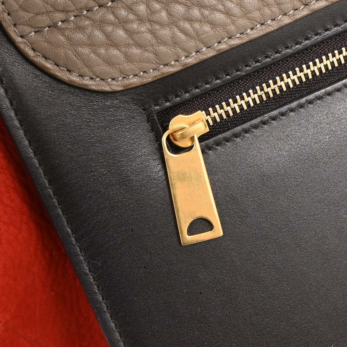 Celine Tricolor Trapeze Bag Leather, MULTICOLOUR, LEATHER, Handbag