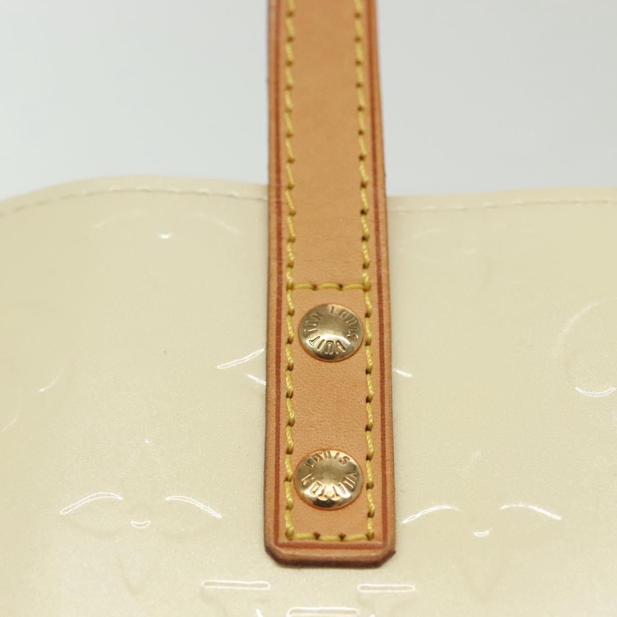 Louis Vuitton Reade Handbag Monogram Vernis, ECRU, PATENT_LEATHER, Handbag