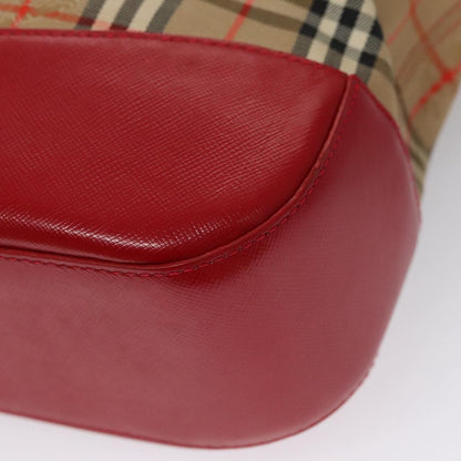 Burberry Nova Check Handbag Nova Check Canvas, BEIGE, CANVAS, Handbag