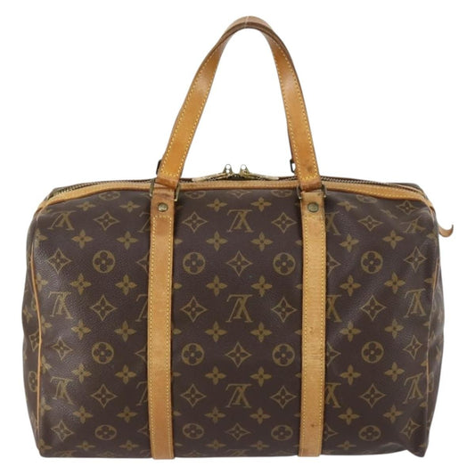 Louis Vuitton Sac Souple Handbag Monogram Canvas, BROWN, CANVAS, Travel bag