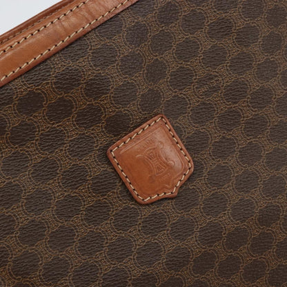 Celine Vintage Macadam Tote bag Canvas, BROWN, CANVAS, Tote bag