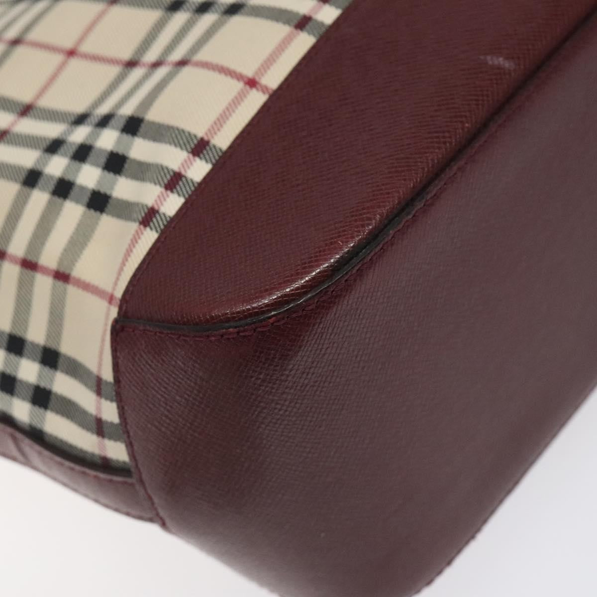 Burberry Nova Check Tote canvas check pattern, BEIGE, CANVAS, Tote bag