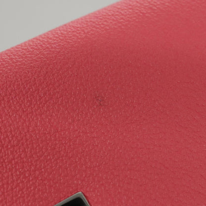 Fendi Peekaboo Wallet Leather, PINK, LEATHER, Wallets