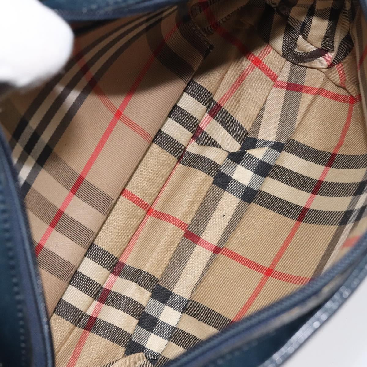 Burberry Vintage Shoulder Bag Canvas, NAVY, CANVAS, Shoulder bag