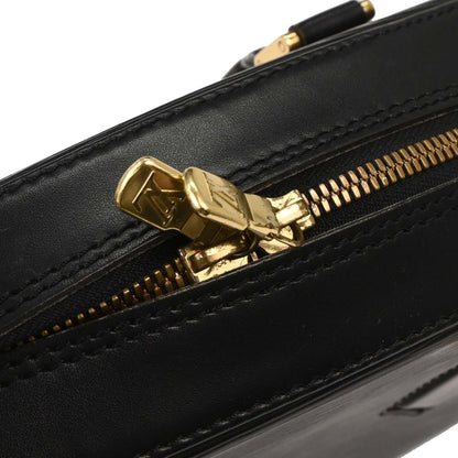 Louis Vuitton Sablons Handbag Epi Leather, BLACK, LEATHER, Handbag