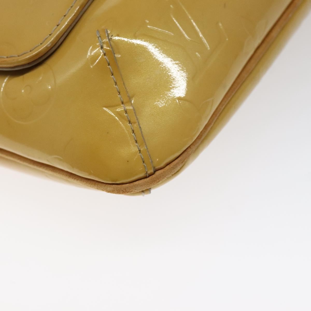 Louis Vuitton Thompson Street Handbag Monogram Vernis, BEIGE, PATENT_LEATHER, Handbag