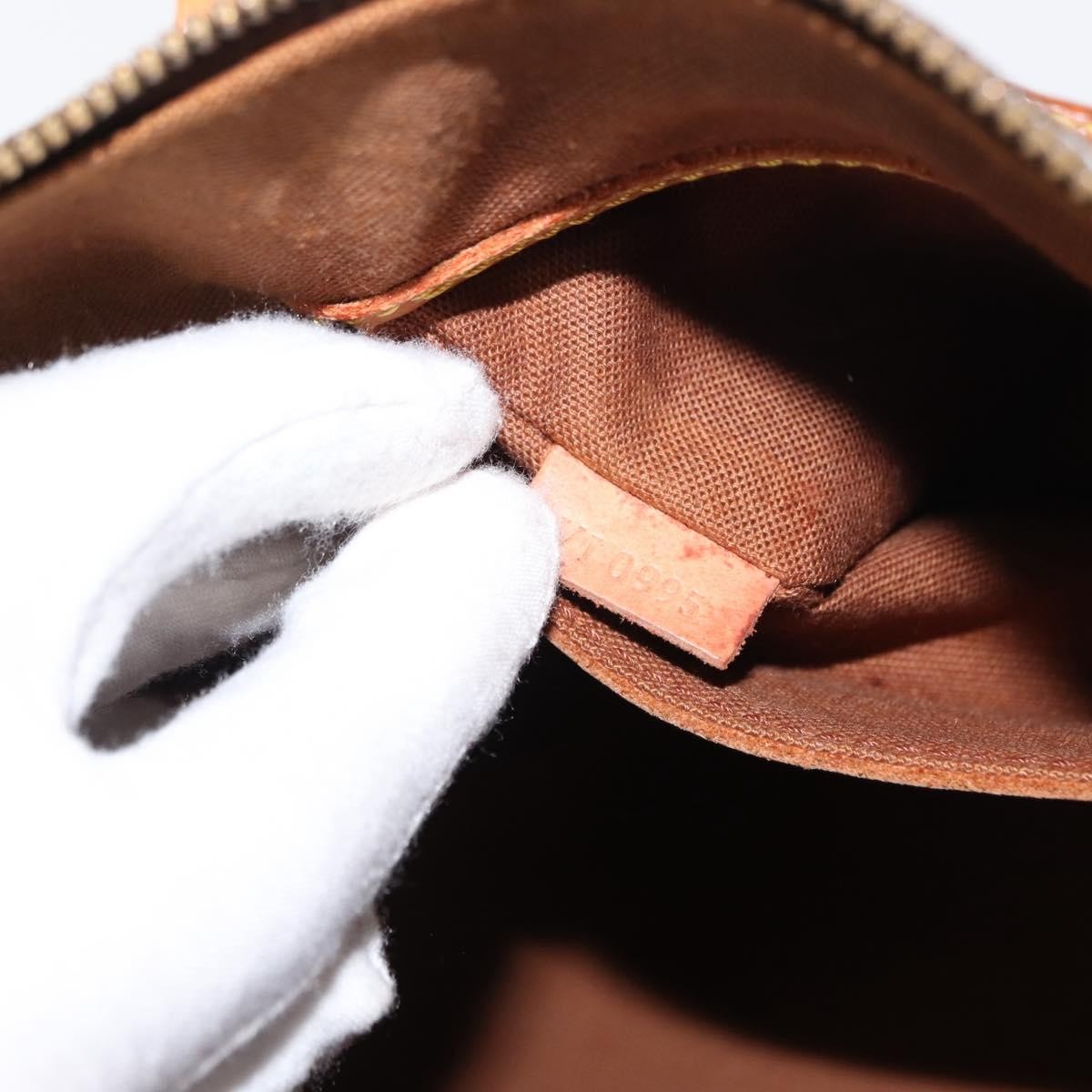 Louis Vuitton Alma Handbag Monogram Canvas, BROWN, CANVAS, Handbag