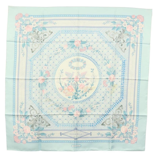 Hermes Carré 90 Silk multicolor, BLUE, SILK, Scarve & shawl