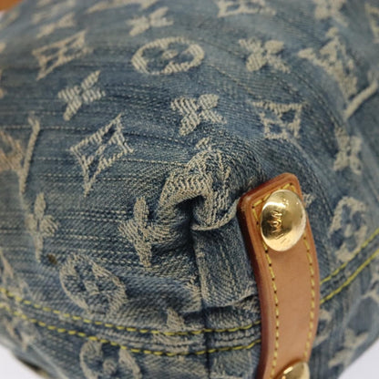 Louis Vuitton Baggy Handbag Denim, BLUE, DENIM_JEANS, Handbag