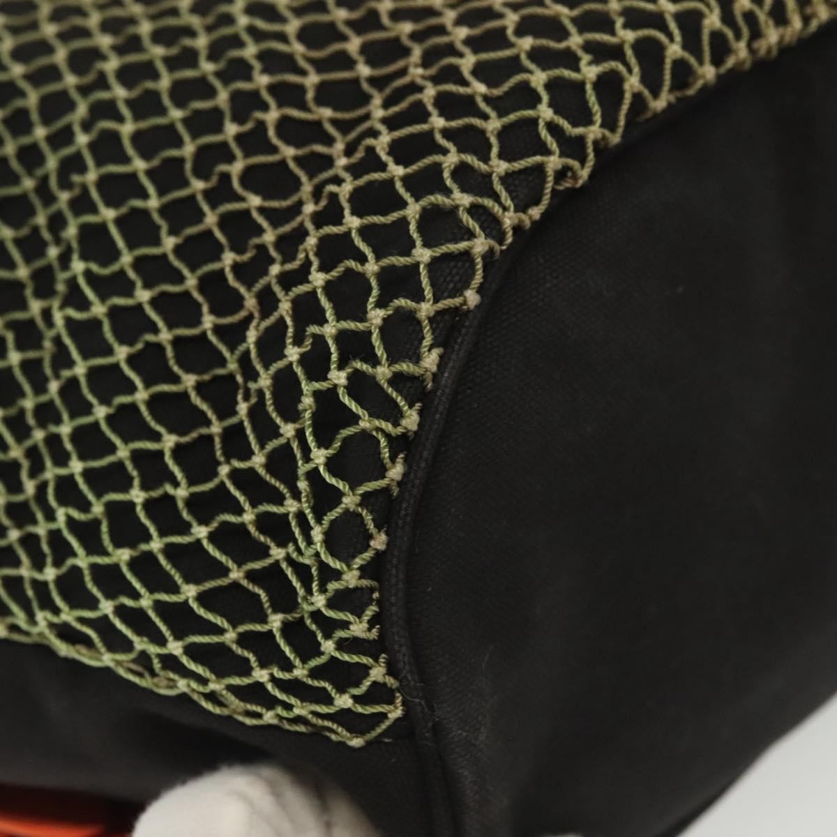 Chanel Camellia Flower Tote Canvas, BLACK, CANVAS, Tote bag