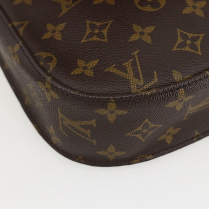 Louis Vuitton Saint Cloud Handbag Monogram Canvas, BROWN, CANVAS, Shoulder bag
