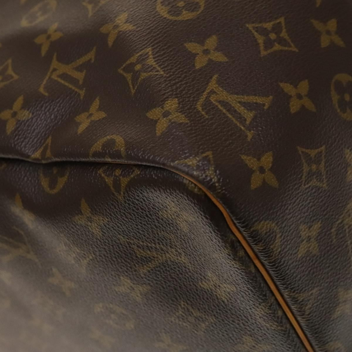 Louis Vuitton Keepall Bag Monogram Canvas, BROWN, CANVAS, Travel bag