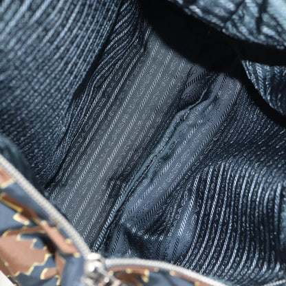 Prada Vintage Handbag Tessuto, BROWN, NYLON, Handbag