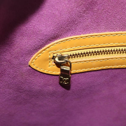 Louis Vuitton Lussac Handbag Epi Leather, Yellow, Leather, Shoulder Bag