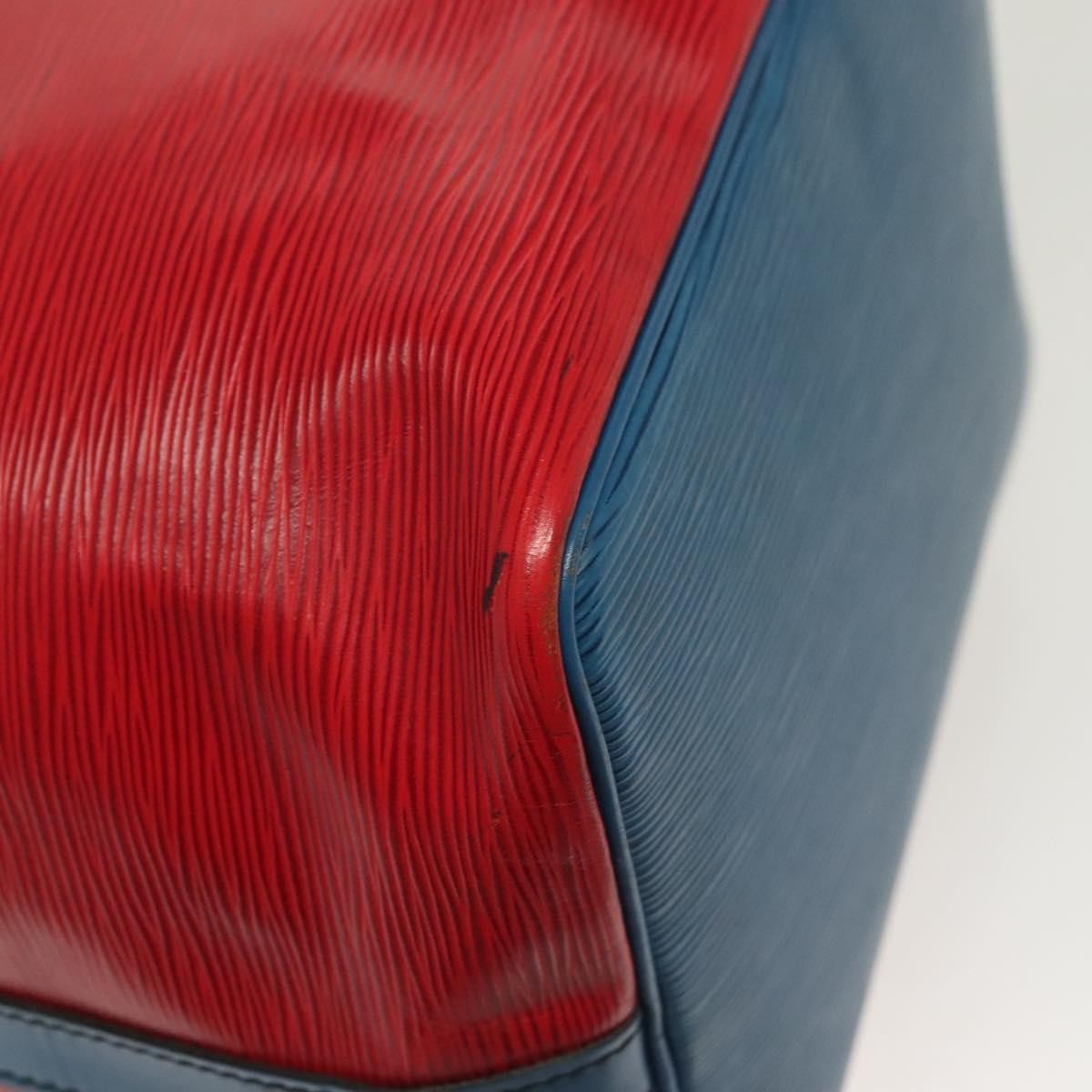 Louis Vuitton Petit Noe Handbag Epi Leather, RED, LEATHER, Shoulder bag