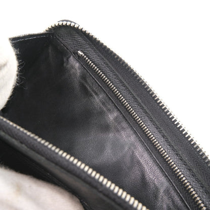 Louis Vuitton Zippy wallet vertical Taïga, BLACK, LEATHER, Wallets