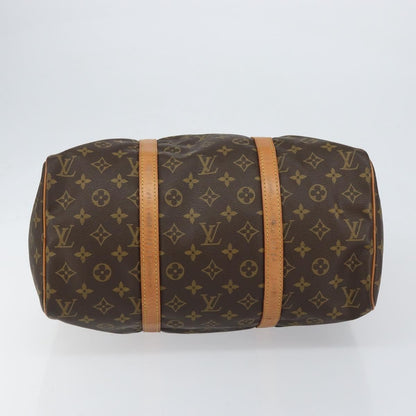 Louis Vuitton Sac Souple Handbag Monogram Canvas, BROWN, CANVAS, Handbag