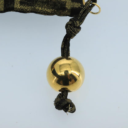 Fendi Vintage Zip Pouch Zucca Canvas, KHAKI, CANVAS, Clutche & pouche