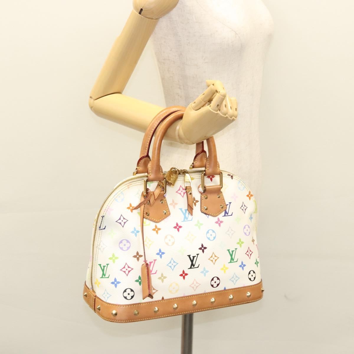 Louis Vuitton Alma Handbag Monogram Multicolor, MULTICOLOUR, CANVAS, Handbag