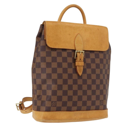 Louis Vuitton Arlequin Backpack Damier, BROWN, CANVAS, Backpack