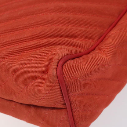 Bally Vintage Shoulder Bag Nylon, ORANGE, NYLON, Shoulder bag