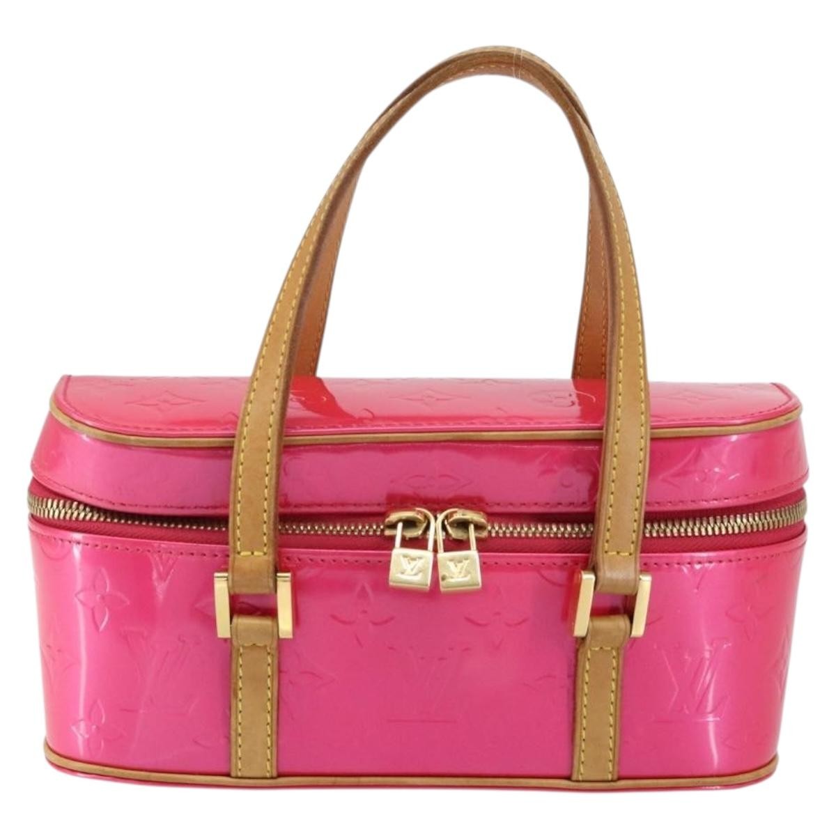 Louis Vuitton Sullivan Horizontal Bag Monogram Vernis, PINK, PATENT_LEATHER, Handbag