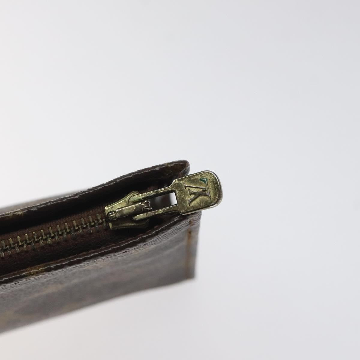 Louis Vuitton Toiletry Pouch Monogram Canvas, BROWN, CANVAS, Toiletry Case