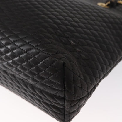 Bally Vintage Shoulder Bag Leather, BLACK, LEATHER, Shoulder bag