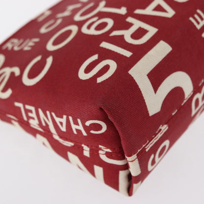 Chanel 31 Rue Cambon Clutch Canvas, RED, CANVAS, Clutche & pouche