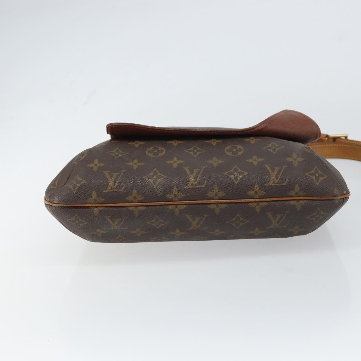 Louis Vuitton Musette Salsa Handbag Monogram Canvas, BROWN, CANVAS, Shoulder bag