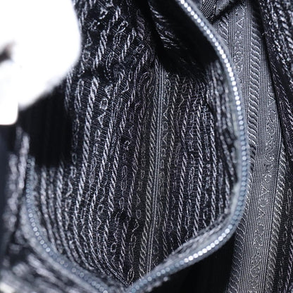 Prada Vintage Handbag Leather, BLACK, LEATHER, Handbag