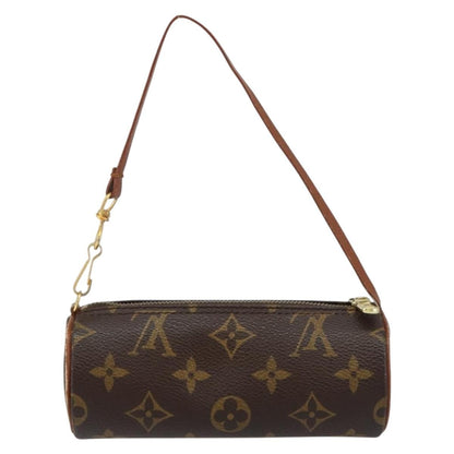 Louis Vuitton Papillon Pochette Monogram Canvas, BROWN, CANVAS, Clutche & pouche