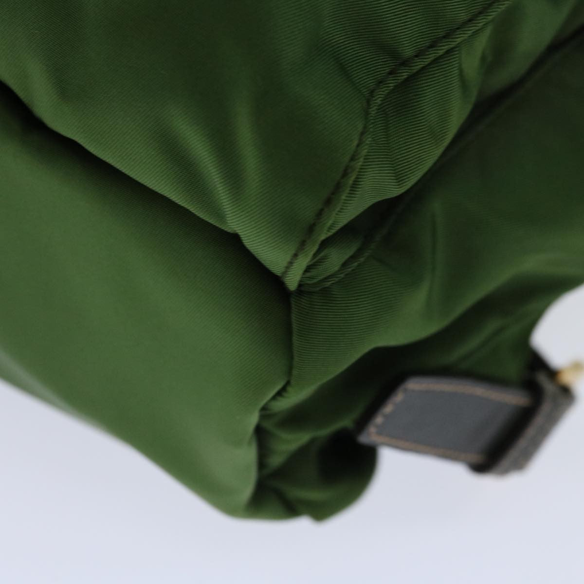 Prada Double Front Pocket Backpack Tessuto, KHAKI, NYLON, Backpack